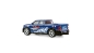 Preview: 22680 RC PICKUP DIE CAST mit Wohnwagenanhänger 1:64 RTR blau